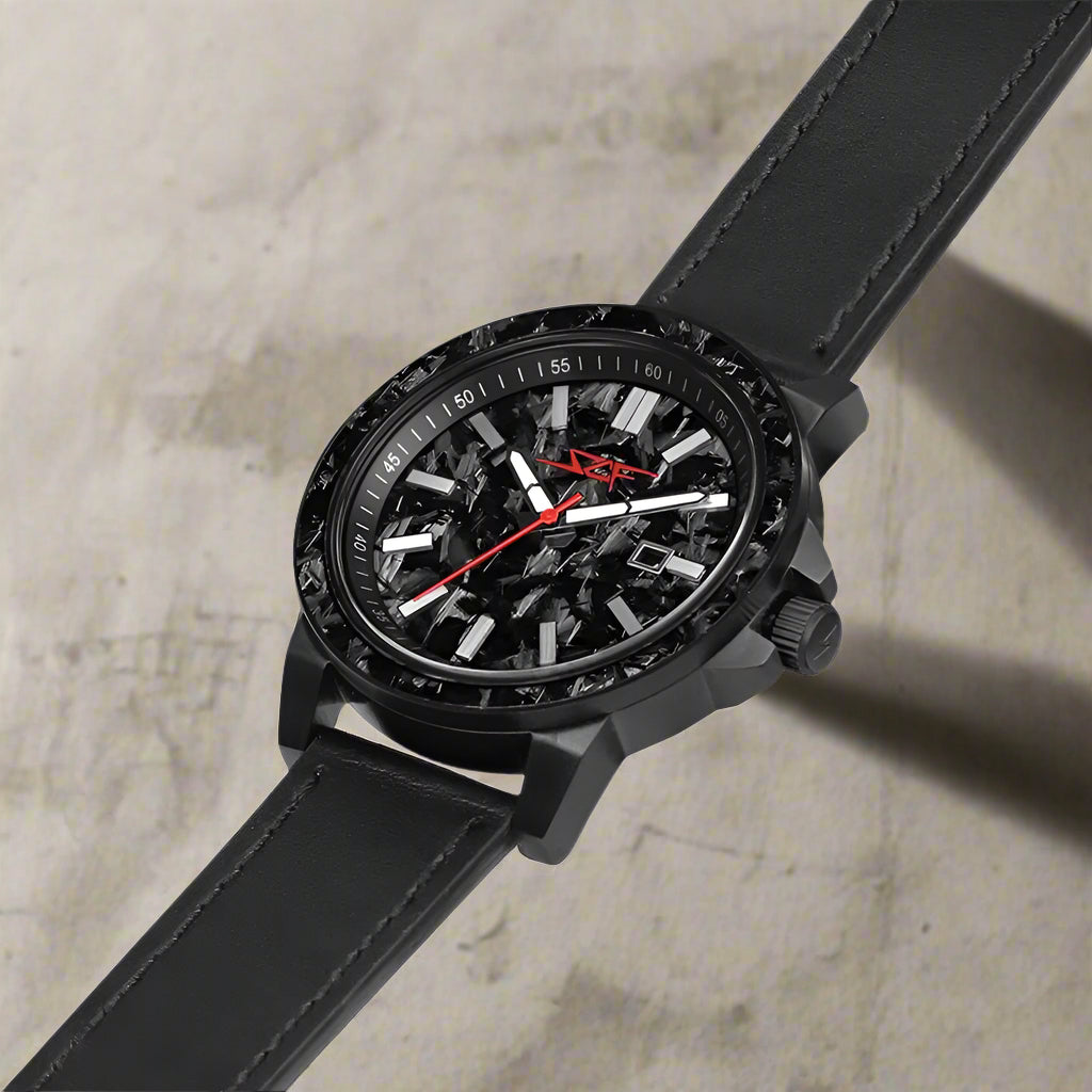 ●MONZA● APOLLO Series Forged Carbon Fiber Watch